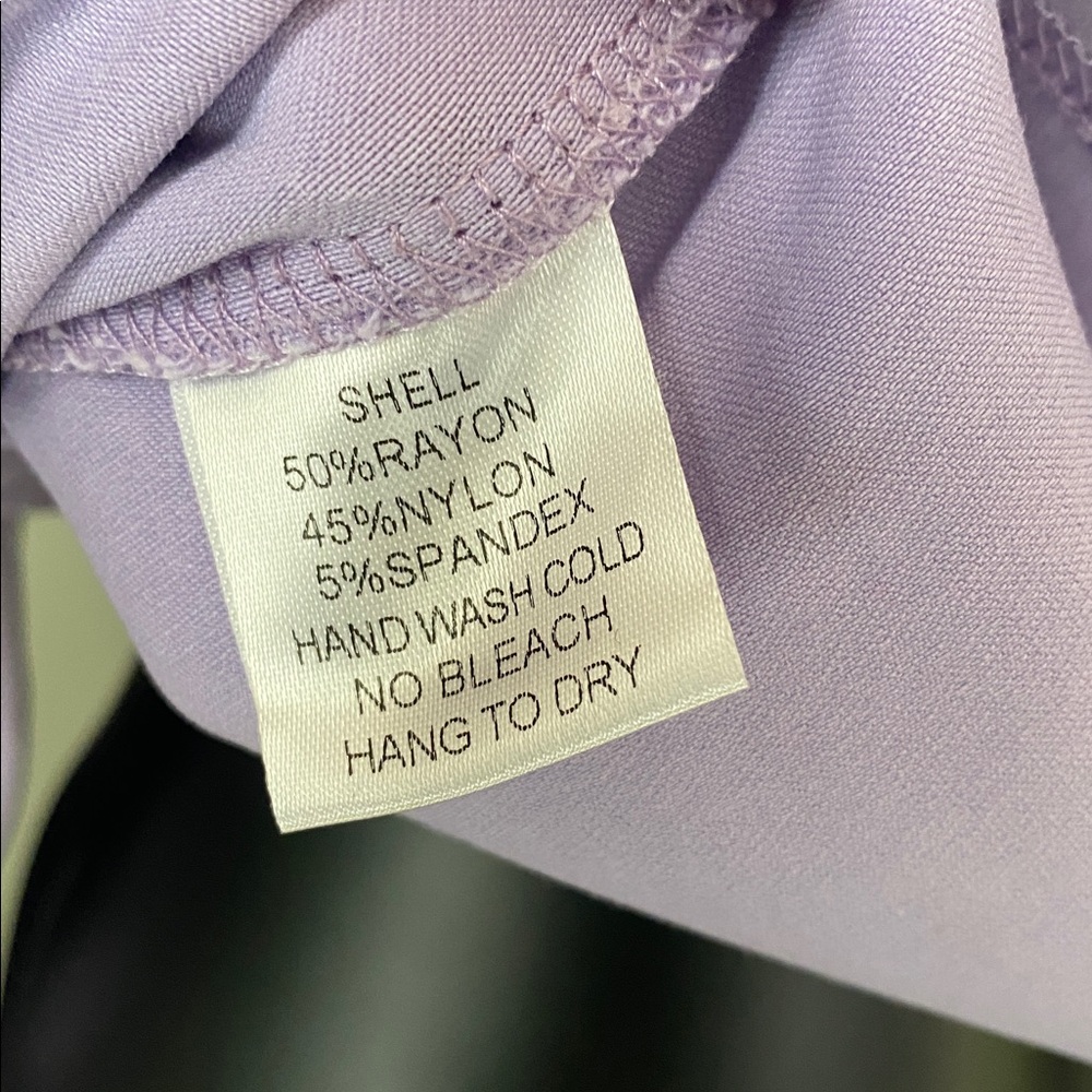 WHY DRESS Lavender PrincessCore Ruffled Sleeve Women's Top - Picture 11 of 11